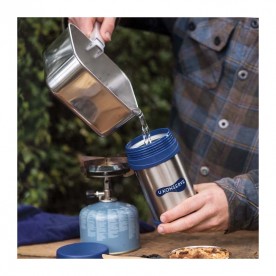 Termos alimentar din otel inoxidabil, U-Konserve, Albastru 470 ml
