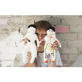 Papusa organica Sweet Heroes BABU + Markeri ecologici 