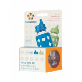 Capac din care se poate sorbi Set 2 produse: verde, albastru