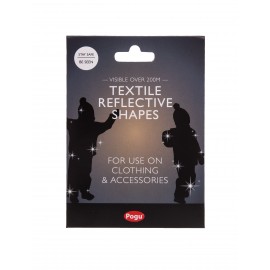 Set autocolante reflectorizante pentru îmbrăcăminte/ textile