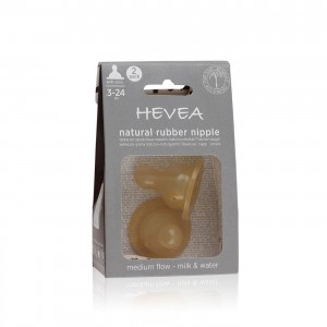 Tetina din cauciuc natural flux redus 0+ anti colic