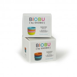Set 4 Boluri ecologice din bambus pentru copii, Bambino 1, Biobu by Ekobo
