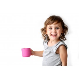 Set 4 Pahare ecologice din bambus pentru copii, model Bambino Nr 1, Biobu by Ekobo