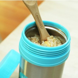 Termos alimentar din otel inoxidabil, U-Konserve, Albastru 340 ml