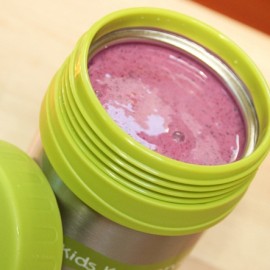 Termos alimentar din otel inoxidabil, U-Konserve, Verde 340 ml