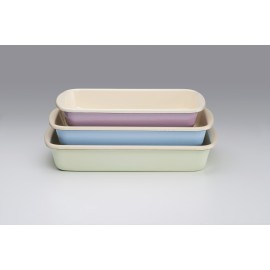 Tava din portelan emailat pentru cuptor Riess 36*21,5 cm 